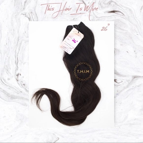 3 bundles of 26 inch Raw Indian Hair